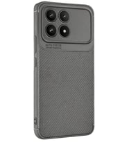 Poco F8 Pro Auto Focus Karbon Kapak - Gri