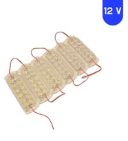 10 Adet 12 Volt 2.4 Watt 12 SMD Ledli Sabit Beyaz Modül