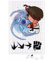 Hadouken Ryu Street Fighter Puzzle 240 Parça Yapboz