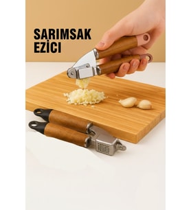 Ivory Ivo-me225 Akasya Saplı Sarımsak Ezeceği