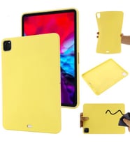 Newface iPad Pro 12.9 (2020) Uyumlu Kılıf Evo Tablet Silikon  (Açık Pembe)
