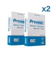 Provess Betain Complex 60 Kapsül x2 Adet (Renksiz)