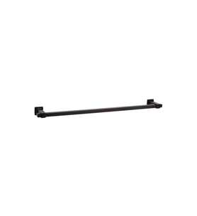 Duvara Montajlı Uzun Havluluk Siyah 60 cm