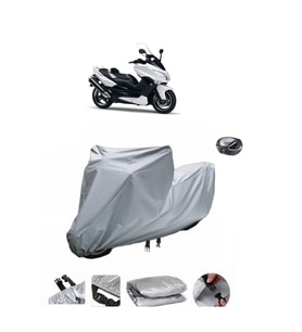Yamaha Tmax 500  Su Geçirmez Motosiklet Brandası ARKA ÇANTA UYUMLU