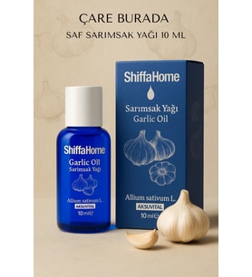 Saf Sarımsak Yağı 10 Ml (Haricen & Dahilen Kullanıma Uygun)