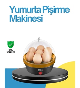 7 Yumurta Kapasiteli Yumurta Pişirme Makinesi Rafadan Orta Ve Katı