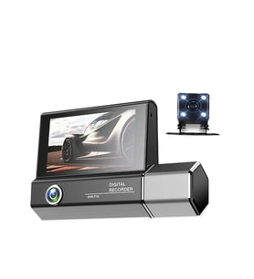 Araç İçi Kamera Çift Lensli Arka Görüş Video Kaydedici 3.0 İnç glr-v3 DVR 3 Yönlü Model:V3 Çözünürlük: süper FHD 1296HD Ekran Boyutu:3.0 Görüş Açısı: 170derece MEMORY CARD: MAX 32GB