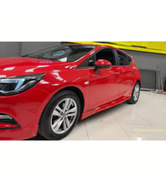 Opel Astra K Opc Yan Marşpiyel Seti Mat Siyah Plastik 2 Adet 2015 2016 2017 2018 2019 2020 2021