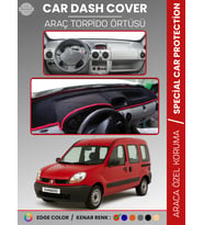 RENAULT KANGOO (1997-2008) AIRBAGSIZ Torpido Örtüsü Ön Panel Koruma Tam Uyum UV Koruma Kaymaz