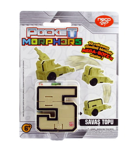 Pocket Morphers Dönüşebilen Numaralar Savaş Topu