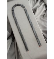 Hematit Doğal Taş Kahverengi Rondela Kesim 4x8mm Dizi