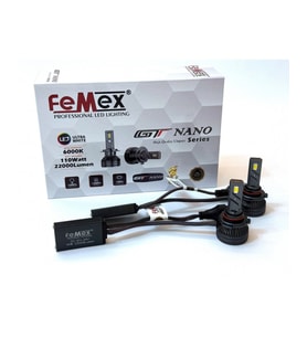 FEMEX Hyundai Bayon 2021- SONRASI KISA UZUN FAR LED AMPUL GT NANO PRO HB3 9005