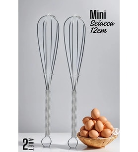 Sciacca Mini Çırpıcı Çelik 2 Adet