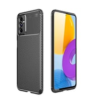Samsung Galaxy M52 5g Kılıf Auto Focus Karbon Kapak - Siyah