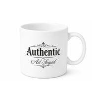 Authentic Yazılı Otantik Kupa Bardak - Özel Tasarım Hediye Bardak