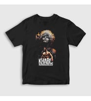 Presmono Unisex Çocuk Siyah Champion Ufc Khabib Nurmagomedov T-Shirt 310289tt