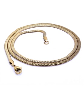 Moncuk Design İtalyan Çelik Kolye 1,5Mm X 3Mm 3351CEK051