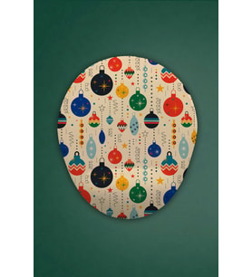 Yılbaşı Temalı Bilek Destekli Mouse Pad