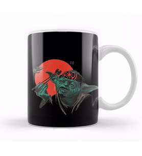 Star Wars Yoda Sushi Kupa Bardak Porselen