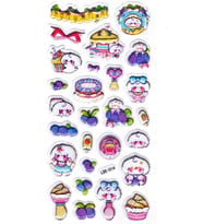 Sticker Kabartmalı Stiker Defter Planlayıcı Etiket (Lde014)-19x9cm - Tavşan Yabanmersini