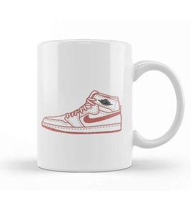 Nike Air Jordan 1 Kupa Bardak Porselen