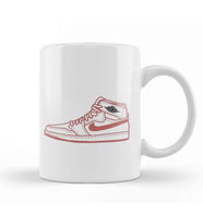 Nike Air Jordan 1 Kupa Bardak Porselen