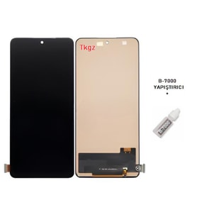 Tkgz - Xiaomi Redmi NOTE 10 PRO -4G- Uyumlu Lcd Ekran Dokunmatik - A TFT- + B-7000
