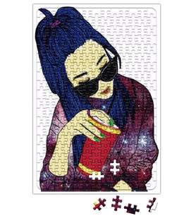 Wear The Universe Feminina Puzzle 240 Parça Yapboz