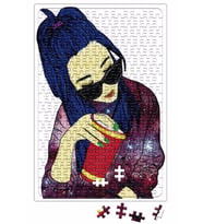 Wear The Universe Feminina Puzzle 240 Parça Yapboz