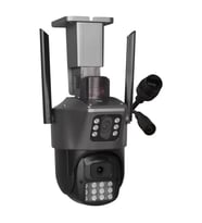 Plato Pl-39050 Dual Çift Kameralı Gece Görüşlü 3Mp+3Mp Speed Dome Wi-Fi Güvenlik Kamerası İcsee