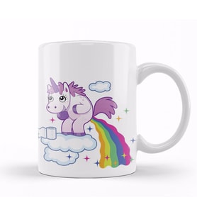 Unicorn Kupa Bardak Porselen