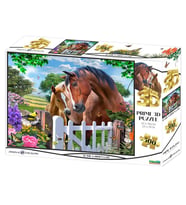 Prime 3D - At The Garden Gate 500 Parça Yetişkin Puzzle 10046