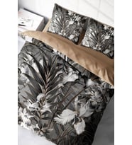 Gray Casual 3d Çift Kişilik Nevresim Takımı