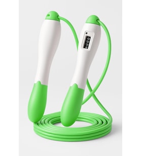 Atlama İpi Uzunluk Ayarlanabilir Mekanik Sayaçlı Ayarlı Göstergeli Atlama İpi Jump Rope Yeşil 5006