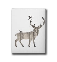 Geyikli Modern Canvas Tablo MİND426