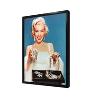 Marilyn Monroe Çerçeveli Mdf Tablo