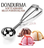 Dondurma Porsiyonlama Kaşığı Kurabiye Köfte Helva