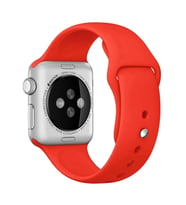 Ally Apple Watch 7-8 41mm 6-5-4- 40mm Silikon Kordon Kayış 3-2-1 38mm-(5775) - GLST9425-6774