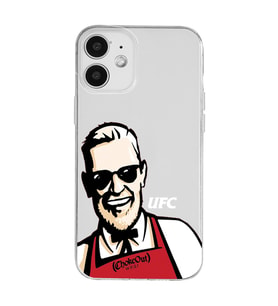 Iphone 12 Uyumlu Conor Mcgregor UFC Tasarımlı Şeffaf Telefon Kılıfı