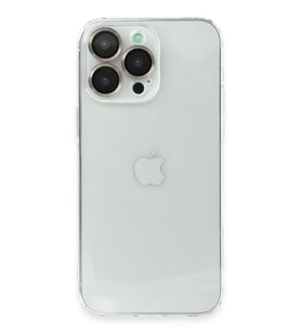 Newface Apple iPhone 13 Pro Kılıf Luko Lens Silikon -Yeşil