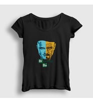 Presmono Kadın Siyah Team Breaking Bad T-Shirt 185681tt
