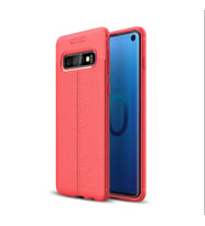 Lexroo Galaxy S10 Kılıf Niss Silikon Kılıf - Kırmızı