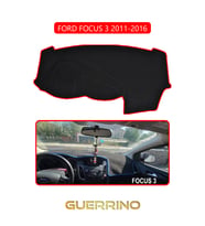 FORD Focus 3 (2011-2016)TORPİDO KORUMA HALISI KIRMIZI KENAR