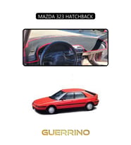 MAZDA 323 HATCHBACKTORPİDO KORUMA HALISI SİYAH KENAR
