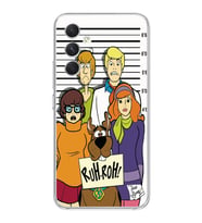 Samsung Galaxy A14 Uyumlu Scooby Doo Tasarımlı Şeffaf Telefon Kılıfı