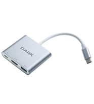 Dark DK-AC-U31X32 3in1 USB3.1 Type C Erkek-USB3.0-HDMI (4K UHD)-USB3.1 Type C Şarj