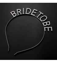River World Gelin Tacı Bride To Be Kristal Taşlı Kaplaması Gümüş