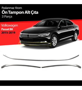 Volkswagen Passat B8 Ön Tampon Çitası Krom Nikelajı 2015-2018