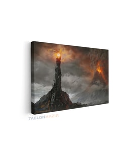 Yatay Kanvas Duvar Tablosu Lotr Mordor Gercekci Salon Tablosu Ofis Tablosu Ev Hediyesi Dekorasyon