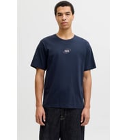 Jack & Jones Jjecorp Graphic Erkek Tişört (Lacivert)